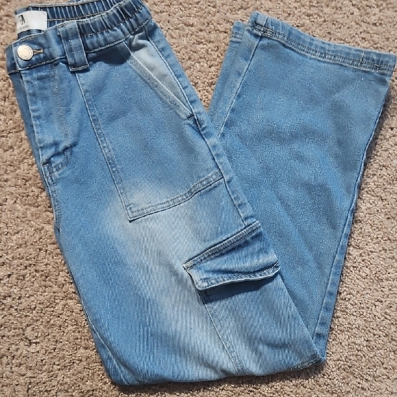 Classic Blue Wide Leg Women's Jeans - Picture 12 of 14